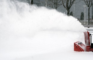 Commercial snow removal services from Brennan Landscaping