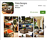 Patio Designs app