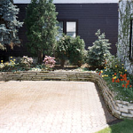 Waukesha landscaping brick patio